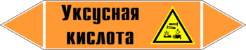 Маркировка трубопровода "уксусная кислота" (k06, пленка, 358х74 мм)" - Маркировка трубопроводов - Маркировки трубопроводов "КИСЛОТА" - Магазин охраны труда Протекторшоп