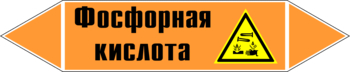 Маркировка трубопровода "фосфорная кислота" (k08, пленка, 716х148 мм)" - Маркировка трубопроводов - Маркировки трубопроводов "КИСЛОТА" - Магазин охраны труда Протекторшоп