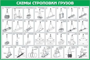 Схема строповки st10 - Схемы строповки и складирования грузов - Магазин охраны труда Протекторшоп